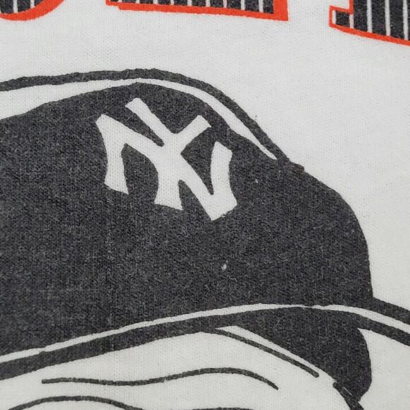 Vintage 90s Princeton Baseball Shirt L/XL 23x27 Babe-Ruth Camp - Picture 9 of 14